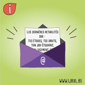 Inscris toi à la newsletter IJBXL
