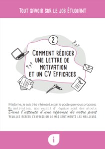 job étudiant rédiger un cv