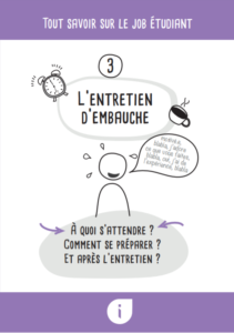 entretien embauche job étudiant